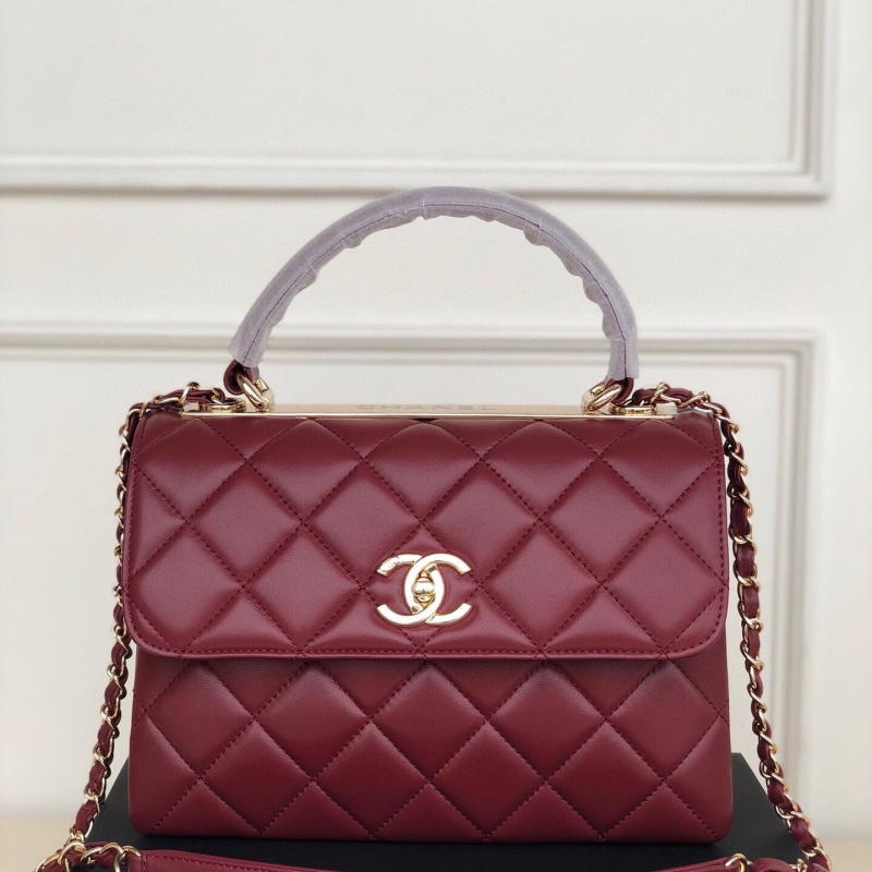 Ch**el top handle bags